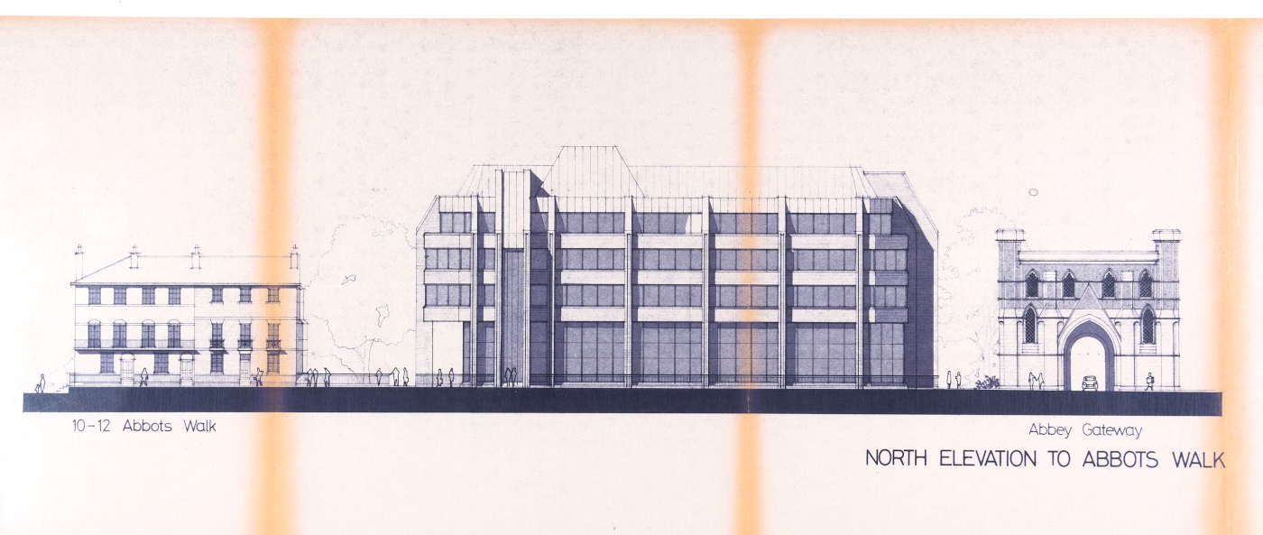 Elevation drawing, 1981 reference D.EX2401