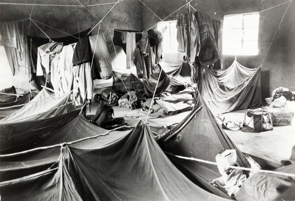 Clothing and tents in Kenya, 1983 ref. D/EX2047/3/4