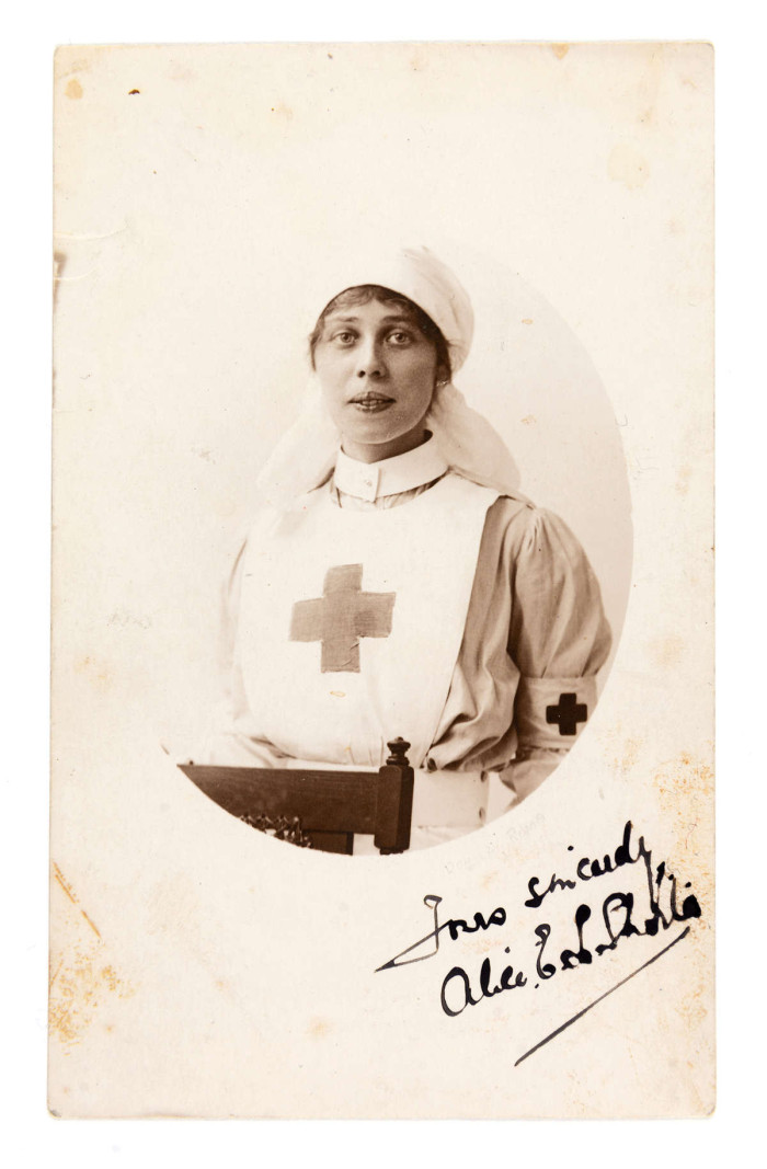 A nurse, Alice Shorter, from early 1900s ref. D/EX2912