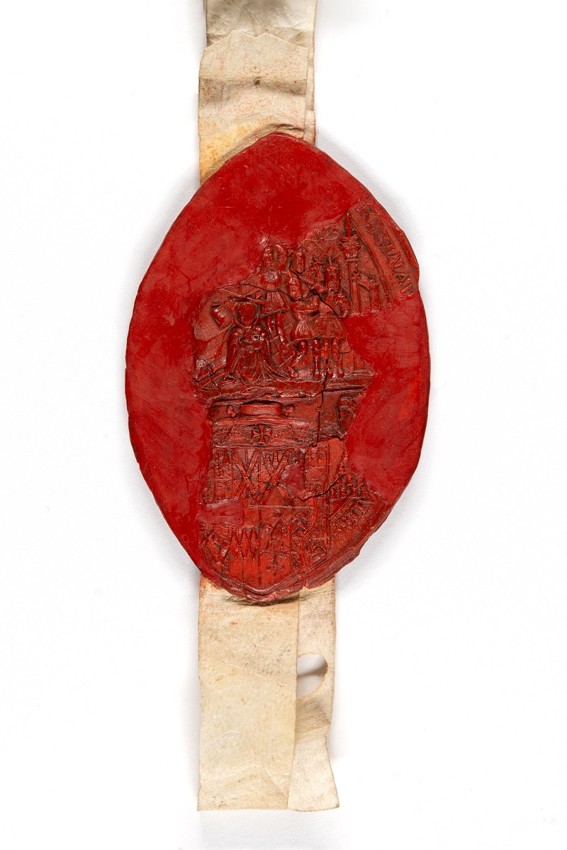 Seal of Cardinal Reginald Pole, the last Catholic Archbishop of Canterbury